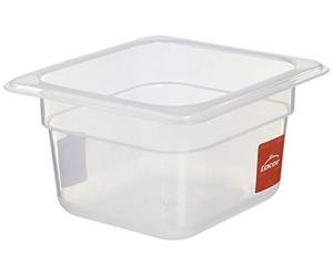 Lacor 66610 - Heures polypropylène GN-Conteneur 1/6, 176 x 162 x 100 mm