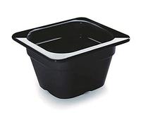 Lacor 66665J - Black Bac mélamine gn 1/6 176x162x65 Qualité professionnelle