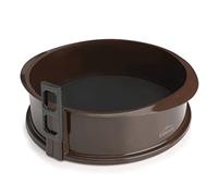 Lacor Moule en silicone 66775 rond 25 cm marron avec fond amovible