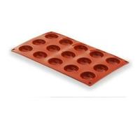 Pastryflex Moule à pâtisserie en silicone 15 cavités Ø4x2 cm en silicone