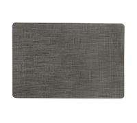 Lacor - 66884 - Set de Table Rectangulaire, 45 x 30 cm, Grey, en PVC de Haute Qualité, Design Moderne et Élégant, Facile à Nettoyer Résistant