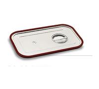 Lacor 66902 Couvercle Gastronorm Astro 1 / 2 avec Joint Caoutchouc | Ustensile professionnel durable; conçu pour un rendement optimal y nettoyage rapide et facile au lave-vaisselle