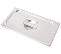 Lacor 66903DZ Couvercle Bac 1/3 Inox, Argenté
