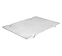 Lacor 66927 66927-Grille Rectangulaire pour Pâtisserie Acier Chromé, Argent