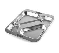 LACOR 66957Z - Plateau libre-service, plateau de repas, 4 compartiments...