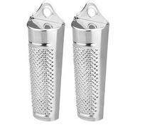 LACOR 67009 muskatraffel en Acier Inoxydable, Argenté (Lot de 2)