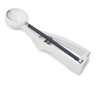 Lacor - 67040 - Cuillère à Crème Glacée, Ration de Boule de Crème Glacée, Biscuit et Pâte de Fruit, Lave-vaisselle Amical, 5cm, 24 Boules/L, 22cm, Blanc
