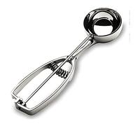 Lacor 67058 Cuillère à Glace Luxe en Inox 59, 13 bolas/L helado, argent métallique