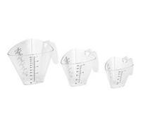 LACOR 67131 ENSEMBLE 3 POTS MESUREURS TRIANGULAIRES 250/500/1000 ML G