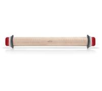 Lacor Rouleau à pâtisserie 67142 – hêtre avec anneaux – bois beige
