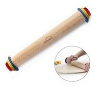 LACOR 67142 Rouleau Hêtre avec Anneaux Bois Beige