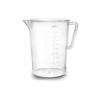 Lacor - 67214 - Carafe doseuse, doseur de liquide, acier inoxydable, sans BPA, 20 cm, 5 l
