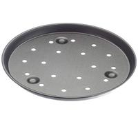 Lacor-67824-PERFORATED PIZZA PAN,ALUMINIUM 24, Noir