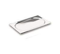 Lacor Couvercles pour cuvettes 1/2 67902 – Sans anse – Argenté