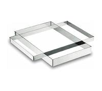 Lacor 68043 Rectangle 30X40X3 cm Inox 18 / 10, Argent