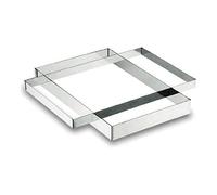 Lacor Plaque en inox 68048 – 18/10 31 x 48 x 3 cm