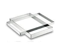 Lacor 68060 Rectangle Inox 18/10 40X60X3 cm