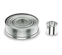 Lacor Découpoirs ronds lisses 68069 – inox – boîte 9 emporte-pièces