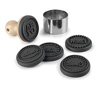 Lacor 68099 - Tampons à biscuits, Qualité Professionnelle noire