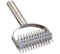 Lacor 68213 - Rouleau à découper en pâte d’aluminium 13 cm | Ustensile professionnel durable; conçu pour un rendement optimal y nettoyage rapide et facile au lave-vaisselle