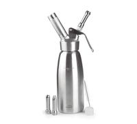 Lacor 68300 - Siphon, siphon épicuréen, robuste et durable, Acier Acier | Ustensile professionnel durable; conçu pour un rendement optimal y nettoyage rapide et facile au lave-vaisselle