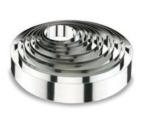 Lacor Emporte-pièces cercle à mousse 68416 – 16 x 4 cm – Inox 18/10