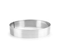 Lacor Cercle à tarte 68510 - inox 18/10 rond 10 x 4,5 cm