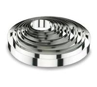 LACOR 68522 EMPORTE-PIÈCES CERCLE À TARTE RONDE 22 X 4,5 CM 18 / 10 G