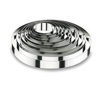 LACOR 68524 EMPORTE-PIECES CERCLE A TARTE RONDE 24 X 4,5 CM 18 / 10