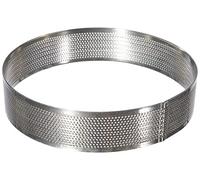 LACOR Cercle rond perforé d 16 h 3,5 cm, Gris, 16 x 16 x 4 cm