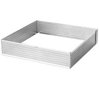 LACOR 68567 Cercle Carre perforé Acier Inoxydable Gris 7 cm