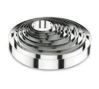 Lacor 68607 Emporte-Pièces Cercle à Tarte Rond 7 x 6 cm Inox 18 / 10