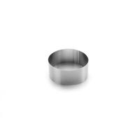 Lacor Emporte-pièces Cercle à tarte 68614, 14 x 6 cm, 18/10, Argent