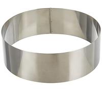 Lacor Emporte-pièces cercle à tarte 68618 18 x 6 cm 18/10 Argent