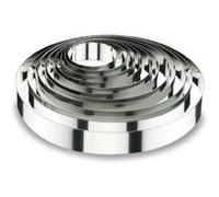 Lacor 68618 Emporte-Pièces Cercle à Tarte Rond 18 x 6 cm 18 / 10, Argent