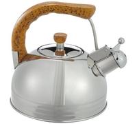 Lacor 68627 Bouilloire Sifflante 2.5 Litres, Argent Métallique