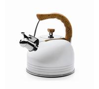 Lacor 68627 Bouilloire Sifflante 2.5 Litres, Argent Métallique