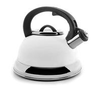Bouilloire sifflante - LACOR - 2.5 L - Laqué blanc - Look rétro - Sifflement mélodieux