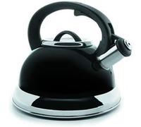 Lacor 68644 bouilloire sifflante inox noir Noir G