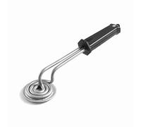 Lacor 68651 - Brûleur électrique rond, gris, 10 cm | Ustensile professionnel durable; conçu pour un rendement optimal y nettoyage rapide et facile au lave-vaisselle