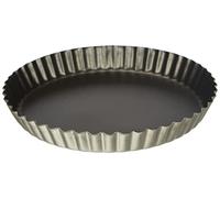 Lacor 68723 Moule à Tarte Aluminium Antiadhésiférent 24 cm, Noir