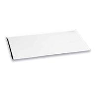 LACOR 68739 Plaque de four, Acier inoxydable, Noir/Blanc