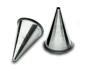 Lacor 68910 - Pack 6 buses rondes en acier inoxydable 10 cm