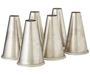 Lacor 68912 - Pack 6 ronds de buse en acier inoxydable 12 cm