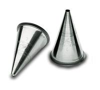 Lacor 68915 - Pack 6 buses rondes en acier inoxydable 15 cm