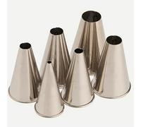 Lacor 68996 - Ensemble de 6 buses rondes en acier inoxydable