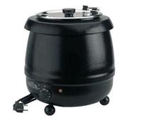 Lacor - 69037 - Marmite À Potage Noir - 10 Litres