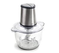 Lacor - 69077 - Cutter automatique, Hachoir à aliments, Hachoir avec lames ultra-résistantes, sans BPA, 2 vitesses, 300 W, 1,2 L