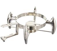 Lacor 69097 - Chafing Dish Luxe Round Qualité Professionnelle Support