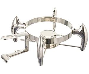 Lacor 69097 - Chafing Dish Luxe Round Qualité Professionnelle Support
